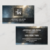 メタルウエルダー建築修理便利事業 名刺 (正面/裏面)