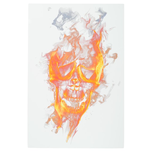 メタルウォールアートでインテリアデザインを高める メタルプリント (正面)