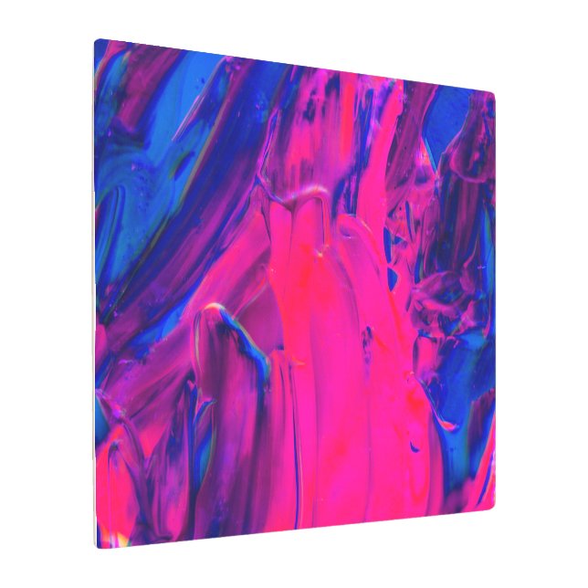 メタルウォールアートでフォーカ最高のルポイントを作成する メタルプリント (アングル)