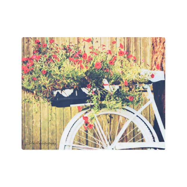 メタルウォールアートの人生は美しい乗り物だ メタルプリント (正面)