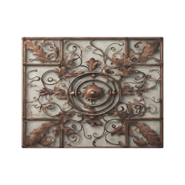 メタルウォールアートヴィンテージ メタルプリント (正面)