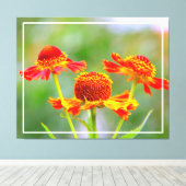 メタルウォールアート キャンバスプリント (インサイチュ (ウッドフロア))