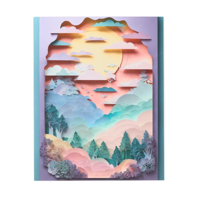 メタルウォールアート メタルプリント (正面)