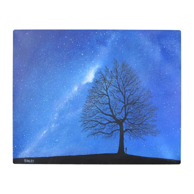 メタルウォールアート – 「天国宣言」 メタルプリント (正面)