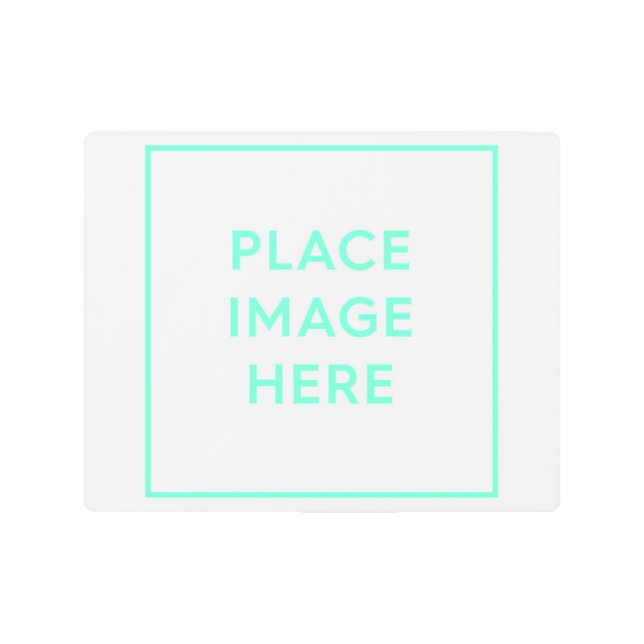 メタルウォールアート、10 x 8" メタルプリント (正面)