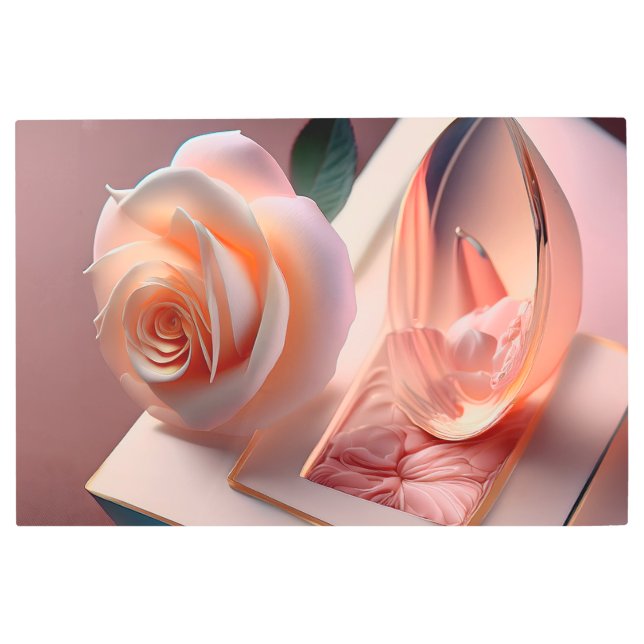 メタルウォールアート、36インチx 24インチ メタルプリント (正面)