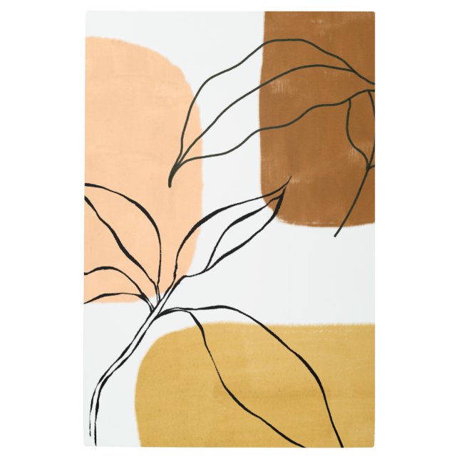 メタルウォール素晴らしアートコレクションを見つける メタルプリント (正面)