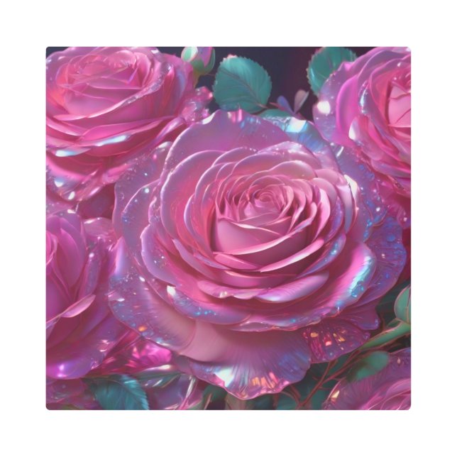 メタルエレガントウォールアート メタルプリント (正面)