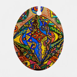 メタルオーバルオーナメント メタルオーナメント