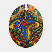 メタルオーバルオーナメント メタルオーナメント (裏面)