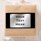 メタルカスタム銘板ラベル ラベル (インサイチュ)