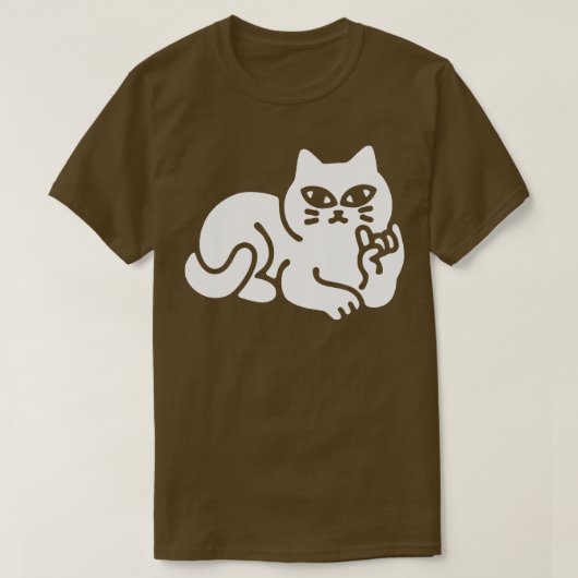 メタルキャット Tシャツ (デザイン正面)