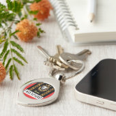 メタルキーチェーン誕生日スペシャルギフト キーホルダー (側面)