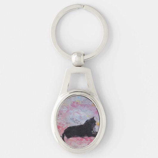 メタルキーチェーン キーホルダー (正面)