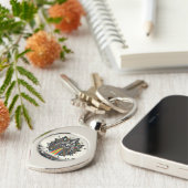 メタルキーチェーン キーホルダー (側面)