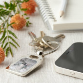 メタルキーチェーン キーホルダー (側面)