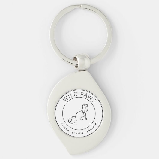 メタルキーチェーン キーホルダー (正面)