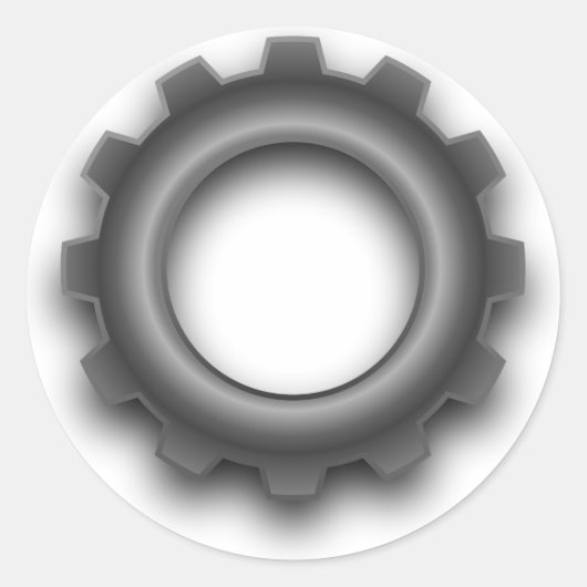 メタルギアコースティッカー ラウンドシール (正面)