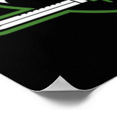 メタルギア無地のキツネハウンドエンブレムクラシックTシャツ ポスター (角)