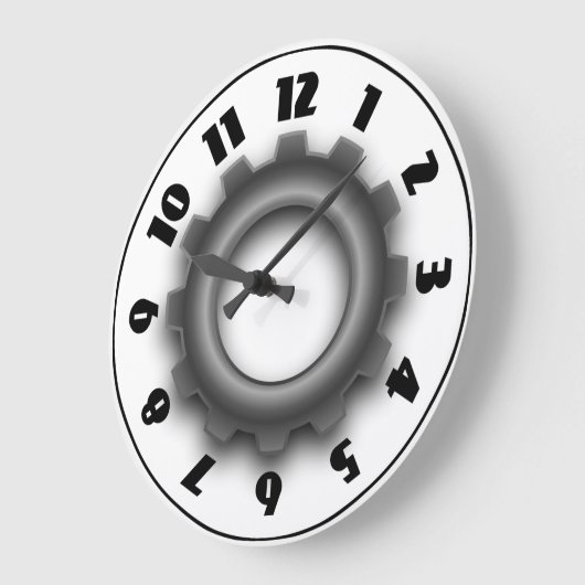 メタルギアCogクロック ラージ壁時計 (傾斜)