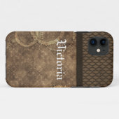メタルギアSteampunk BT ID iPhone 5ケース、ブラウン Case-Mate iPhoneケース (裏面(横))