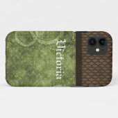 メタルギアSteampunk BT ID iPhone 5ケース、緑 Case-Mate iPhoneケース (裏面(横))