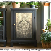 メタルクロック、ギアねじCogs DG8Sデコページ 薄葉紙