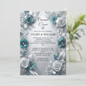 メタルグラムシャイニーハイエンドシルバーリハーサルディナー 招待状 (スタンド正面)