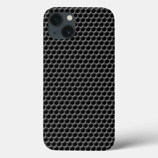 メタルグリッドパターン – 背景 Case-Mate iPhoneケース (裏面)