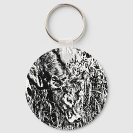 メタルサークルキーチェーン、5.08 cm キーホルダー