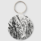 メタルサークルキーチェーン、5.08 cm キーホルダー (裏面)