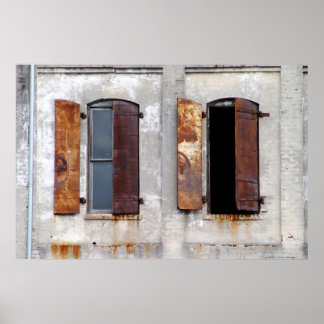 メタルシャッター ポスター