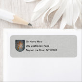 メタルシールドライオングレーパーチフェイクメント ラベル (インサイチュ)