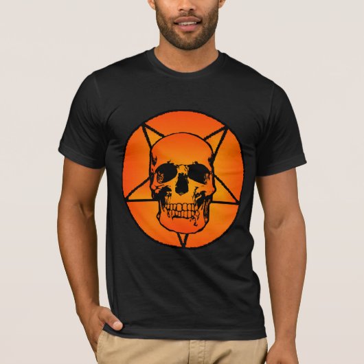 メタルスカルシャツ Tシャツ (正面)