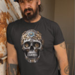 メタルスカル（花） Tシャツ<br><div class="desc">このデザインはデジタルアートを使って作成された。スタイルオプションの下の[詳細] >>を選択して、このシャツのスタイルを変更できる。ボタンをパーソナライズされた押しクリックて色を変えて、名前、イニシャル、または単語を追加するお気に入りのこと。私は連絡colorflowcreations@gmail.comで私はもし、このデザインを別の製品に持つ必要がある。オリジナル抽象芸術絵画アクリルをwww.etsy.com/shop/colorflowartで購入。www.facebook.com/colorflowcreations、www.instagram.com/colorflowcreations、www.twitter.com/colorflowart、後を追およびwww.pinterest.com/colorflowcreationsで自分の創造や自分の情報を見る</div>