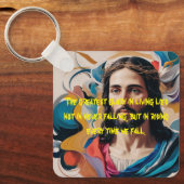 メタルスクエアキーホルダー キーホルダー (正面)