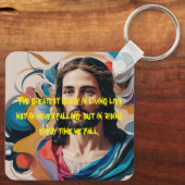 メタルスクエアキーホルダー キーホルダー (裏面)