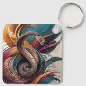 メタルスクエアキーホルダー キーホルダー (裏面)