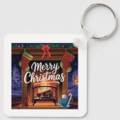 メタルスクエアキーホルダー キーホルダー (裏面)