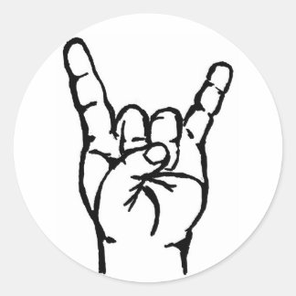 メタルステッカー ラウンドシール