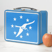 メタルステンレスランチボックス – コーパスクリスティ国旗 メタルランチボックス (インサイチュ)