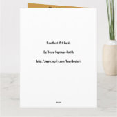 メタルスネーク誕生日 カード (裏面)