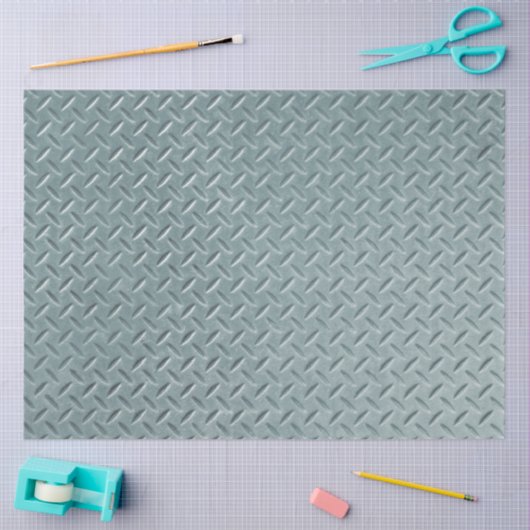 メタルダイヤモンドプレートシートの分離の背景 薄葉紙 (クラフト)