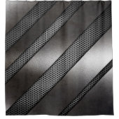 メタルテクスチャシャワーカーテン シャワーカーテン (正面)