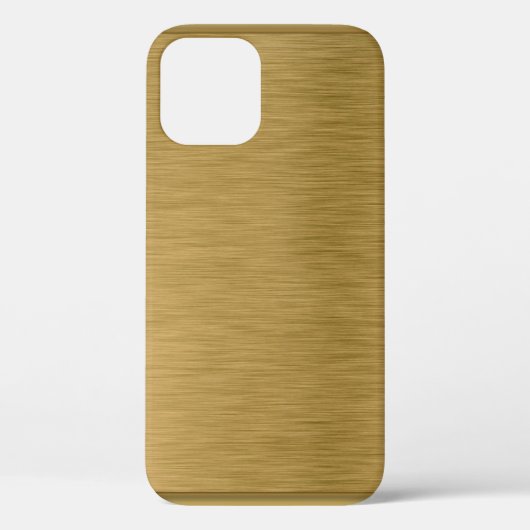 メタルテクスチャ金ゴールドサーフェス Case-Mate iPhoneケース (裏面)