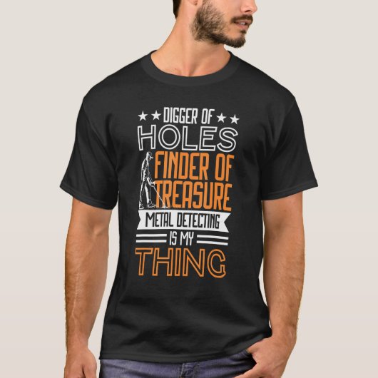 メタルディテクター 金属探知機 プロスペクター Tシャツ (正面)