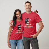 メタルディテクティングで冷静に Tシャツ (ユニセックス)