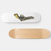 メタルトイ銃 スケートボード (横)