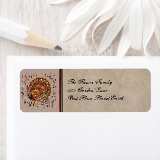 メタルトルコ ラベル (インサイチュ)