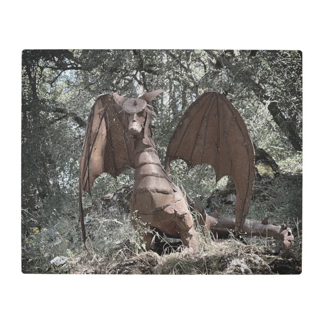 メタルドラゴンアート メタルプリント (正面)